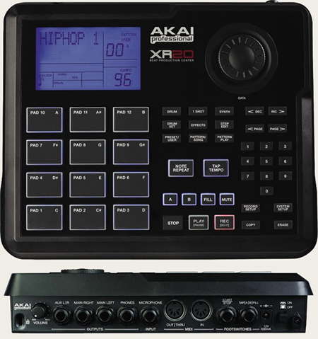 Фото AKAI PRO XR20 Драм машина