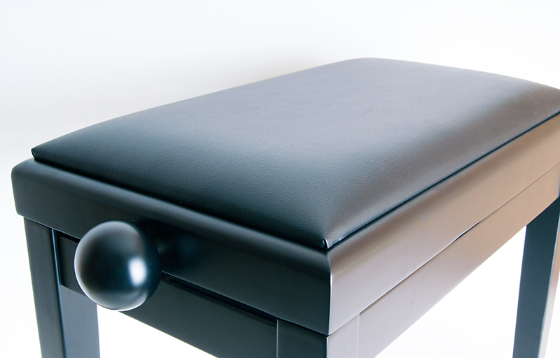 Фото HY-PJ018A-MATT-BLACK Банкетка, черный/черный матовый, Rin