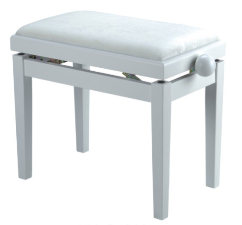 Фото HY-PJ018A-GLOSS-WHITE Банкетка, белый/белый, кожа. Rin