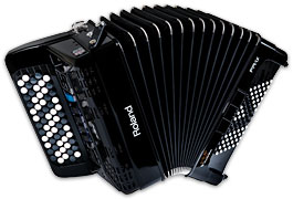 Фото Цифровой баян Roland FR-1xb (Black)