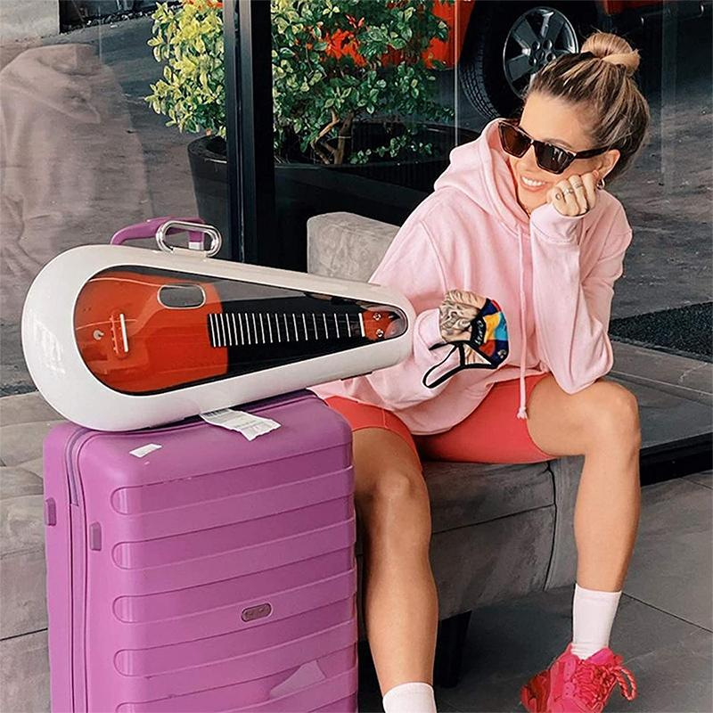 Фото Укулеле трансакустическая Lava ME U 23" FREEBOOST SPARKLE RED