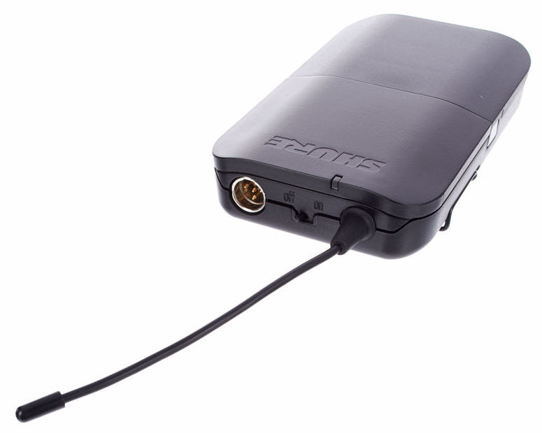 Фото SHURE BLX14RE/CVL K3E 606-636 MHz радиосистема c петличным микрофоном CVL, крепление в рэк в комплекте