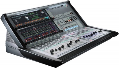 Фото Soundcraft Vi1 - 64C5 цифровая консоль Vi1 с интерфейсом CAT5, 64 входа (16 local + 48 stage box)