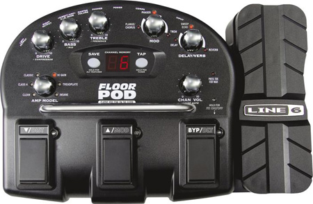 Фото LINE6 FLOOR POD гитарный процессор