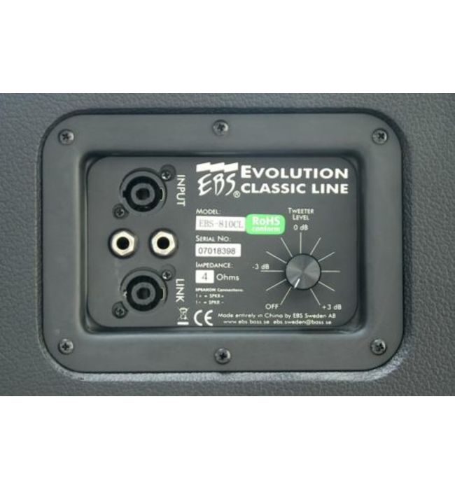 Фото EBS EBS-810CL  Акустический кабинет басовый