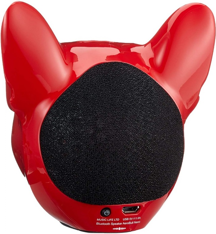 Фото Портативная акустическая система AEROSYSTEM Aerobull NANO Glossy red