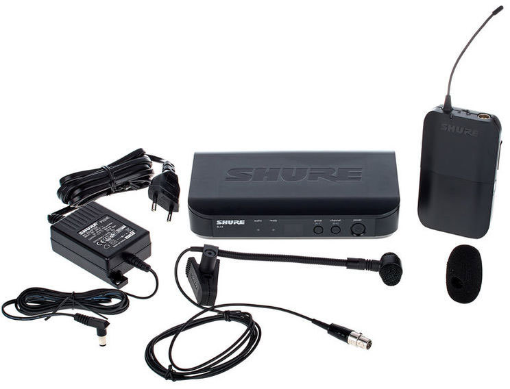 Фото Радиосистема SHURE BLX14E/P98H M17 с микрофоном PGA98H