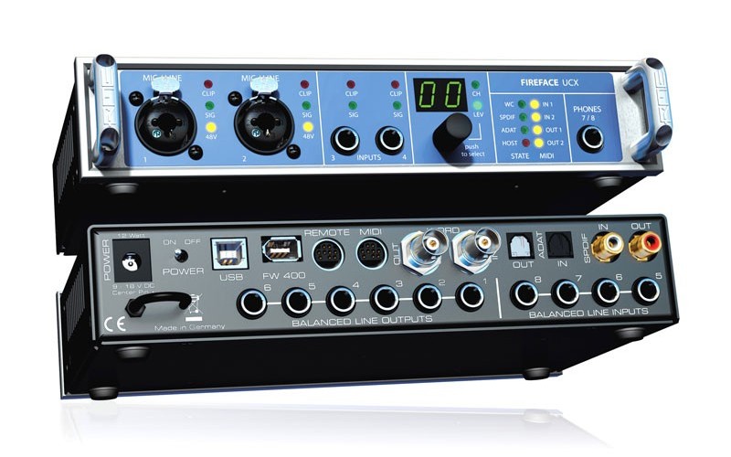 Фото Аудиоинтерфейс RME Fireface UCX
