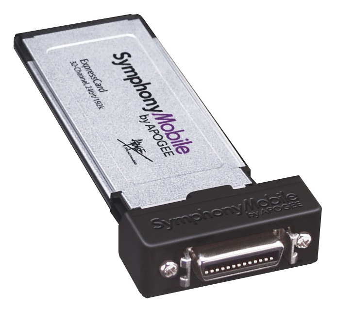 Фото Звуковая карта APOGEE SYMPHONY MOBILE ExpressCard/34