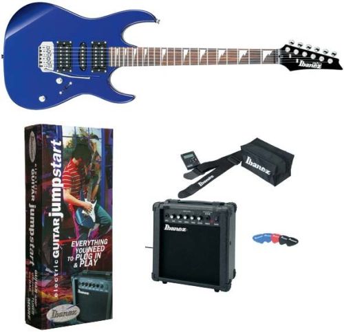 Фото IBANEZ GRX70DXJU JEWEL BLUE NEW JUMPSTART PACKAGE