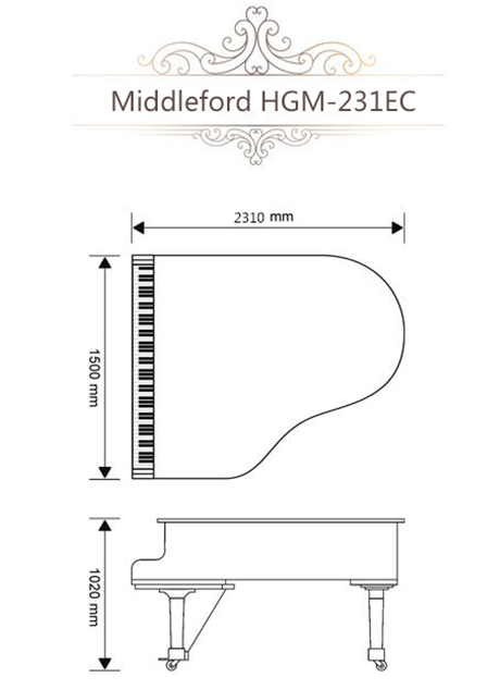 Фото Рояль Middleford HGM-231EC