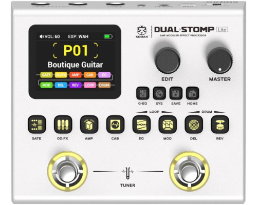 Фото Процессор эффектов SORAN JME-02 Dual Stomp Lite