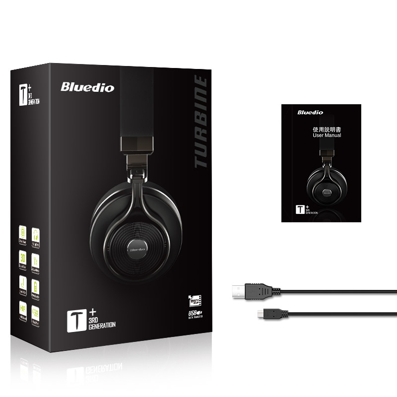 Фото Bluedio T+3 Black