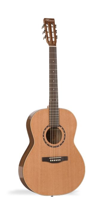 Фото Norman STUDIO ST40 FOLK+Кейс  акустическая гитара Grand Auditorium, цвет - натуральный