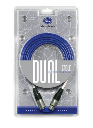 Фото Микрофонный кабель Blue mic Blue DUAL XLR CABLE