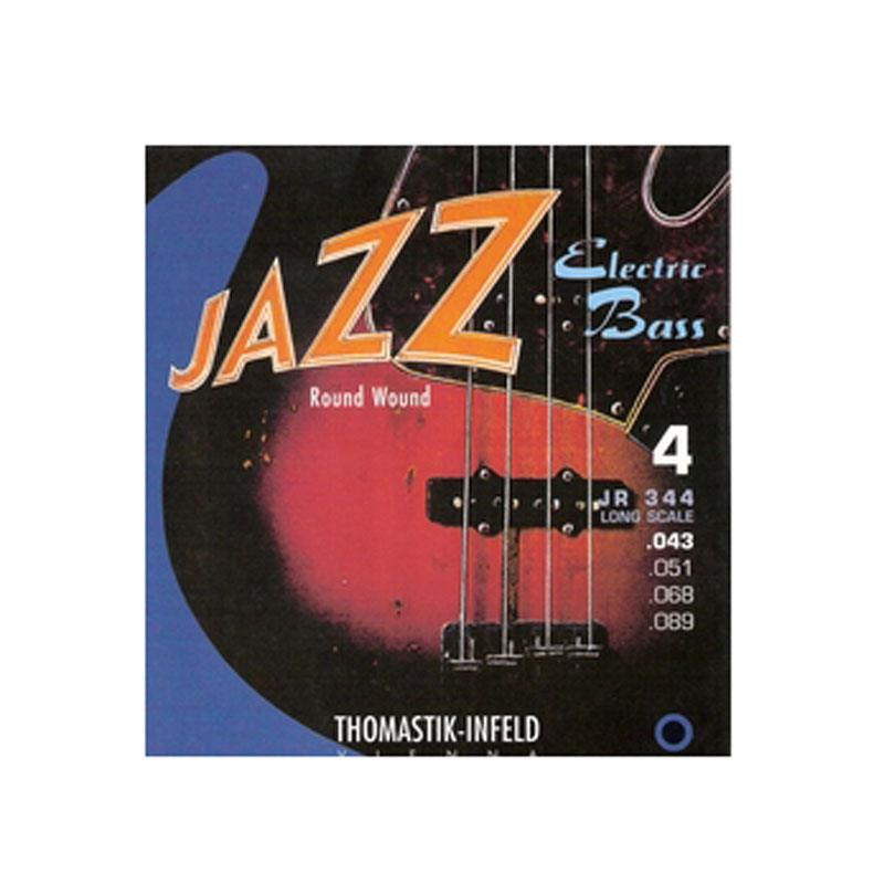 Фото Комплект струн Thomastik JR344 Jazz Round Wound для бас-гитары