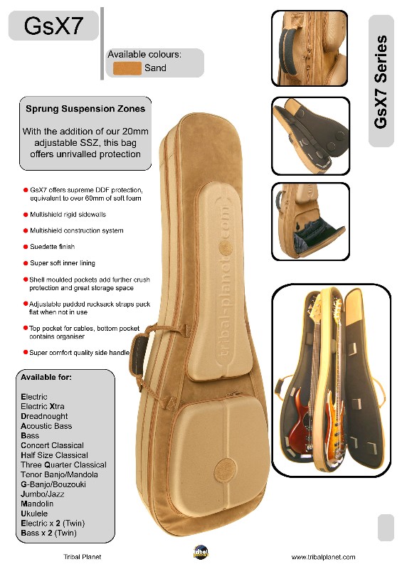 Фото Чехол для акустической гитары Tribal Planet GsX-7DS