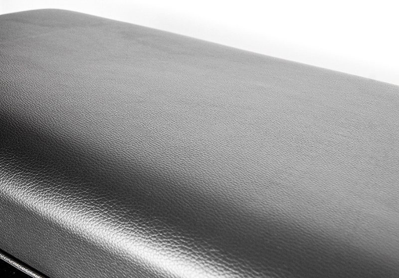 Фото HY-PJ024-GLOSS-BLACK Банкетка, черная, искусственная кожа, Rin