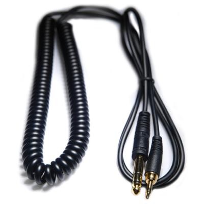 Фото Витой USC-кабель 3 м. джек 3.5 мм (с резьбой) и джек 6.3 мм ULTRASONE