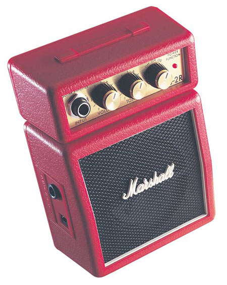 Фото Гитарный усилитель MARSHALL MS-2R-E MICRO AMP (RED)