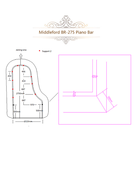 Фото Рояль c барной стойкой Middleford Pianobar BR-275