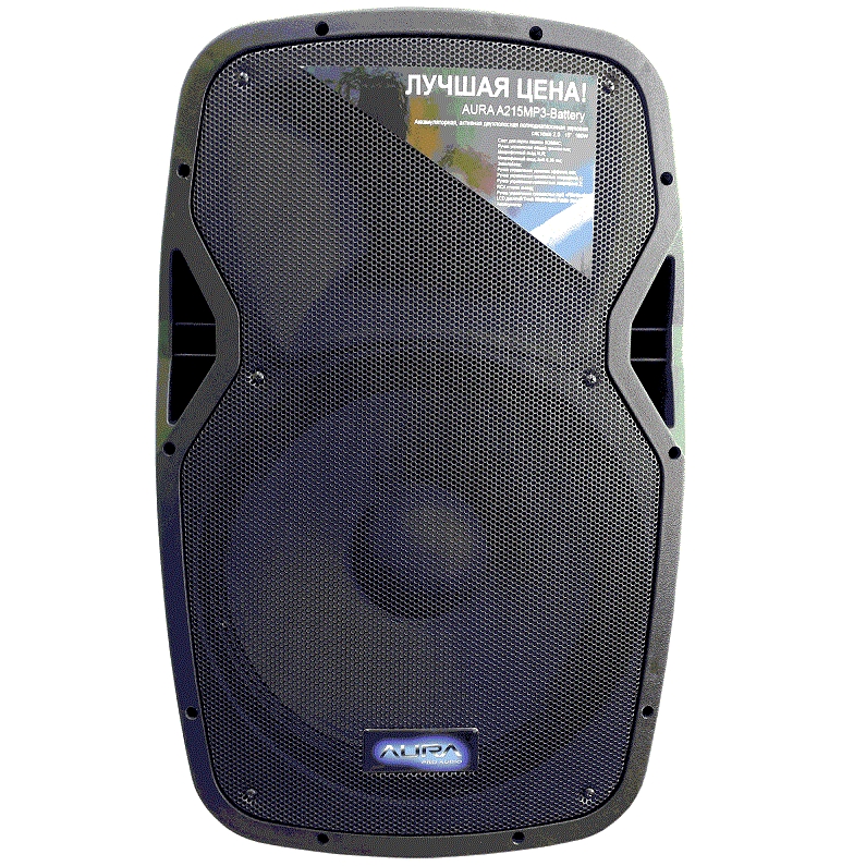 Фото Активная акустическая система AURA A215MP3-Battery
