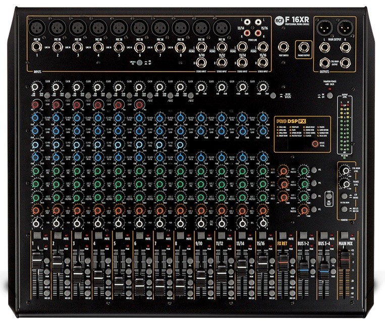 Фото Аналоговый микшерный пульт RCF F16XR