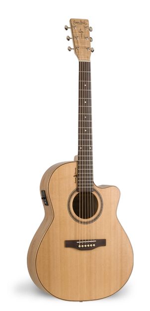 Фото Simon & Patrick NATURAL ELEMENTS HOF WILD CHERRY F+Кейс  электроакустическая гитара Grand Auditorium