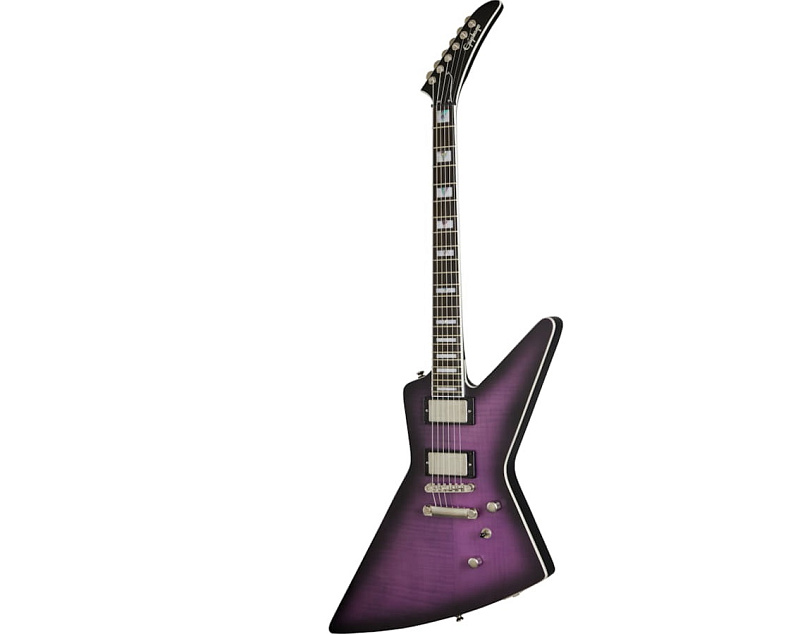 Фото Электрогитара EPIPHONE Extura Prophecy Purple Tiger