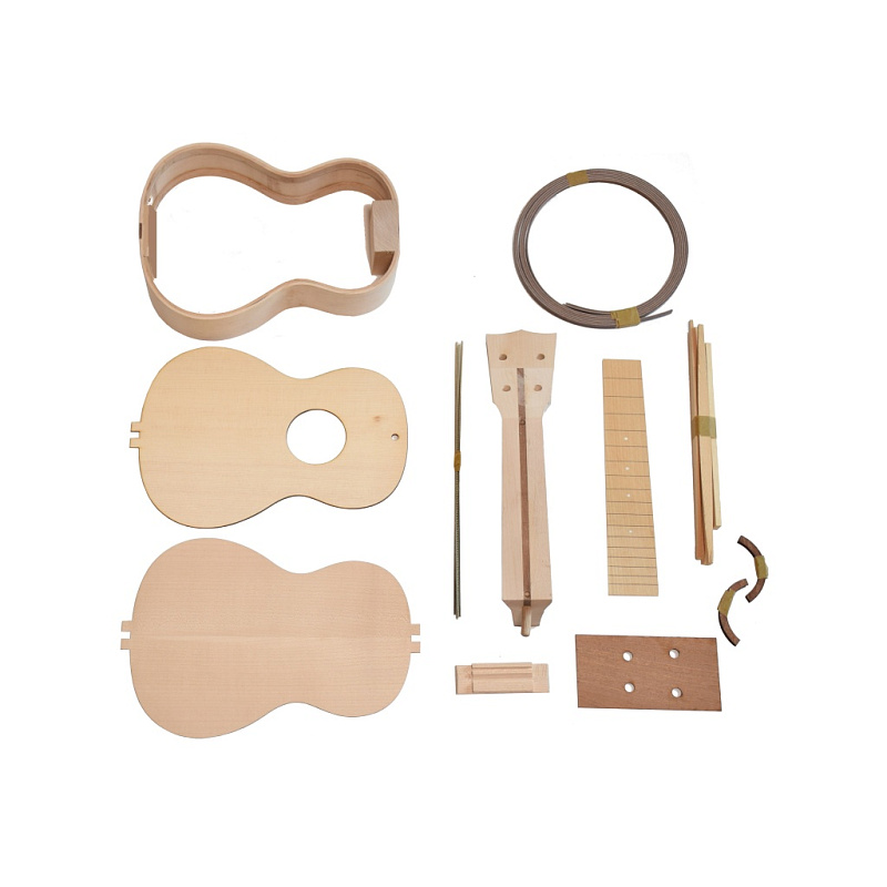 Фото Набор "Сделай сам" для сборки концертного укулеле Poni DK01