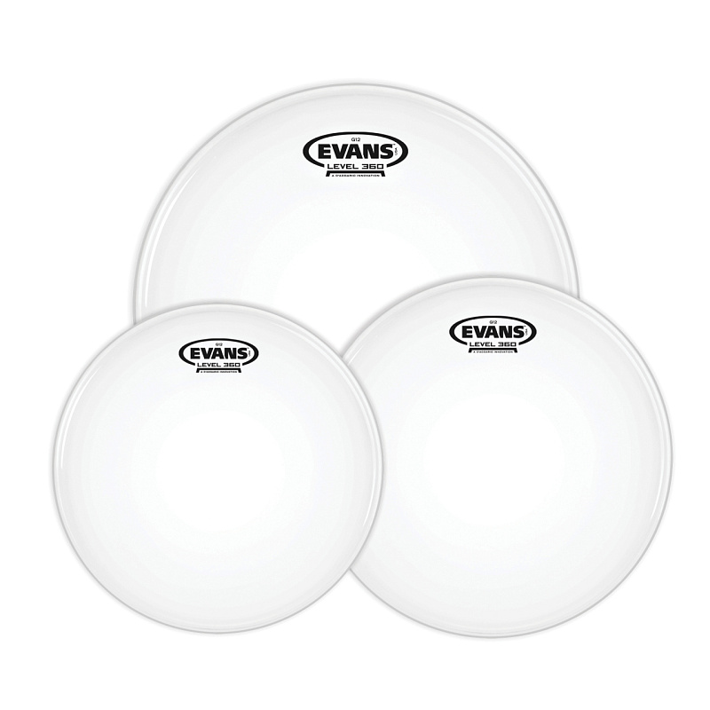 Фото Evans ETP-G2CLR-S  Набор пластиков 12", 13", 16" Genera G2 Clear, двойные