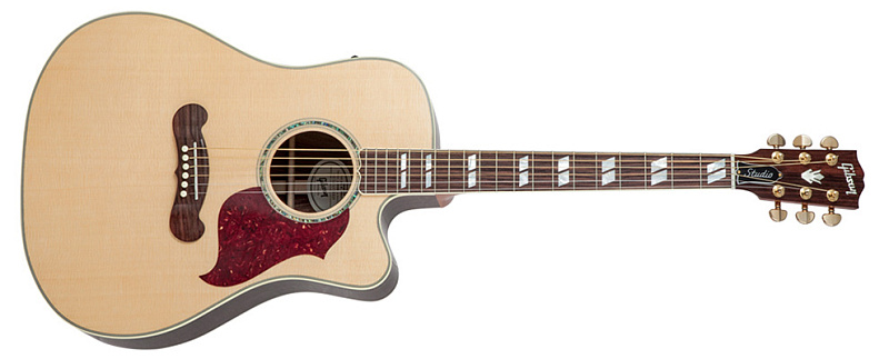 Фото Электроакустическая гитара GIBSON SONGWRITER DELUXE STUDIO CUTAWAY NATURAL