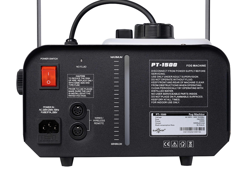 Фото Генератор дыма DJPower PT-1500