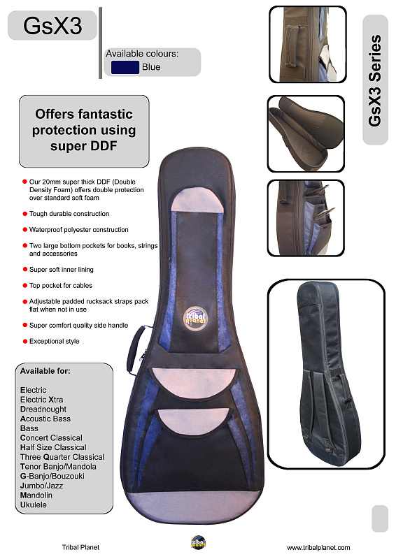 Фото Чехол для классической гитары Tribal Planet GsX3