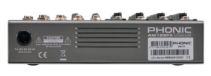 Фото PHONIC AM 125 Fx