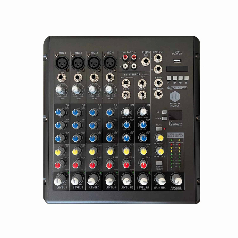 Фото Микшерный пульт Wingreat SMR8