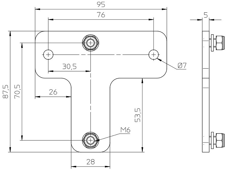 Фото Адаптер крепления Eve Audio SC-Adapter