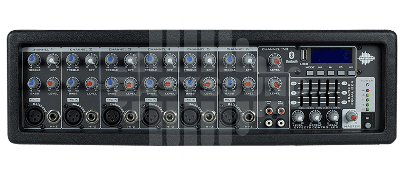 Фото Активный микшерный пульт EASYSOUND SIREN SET 2EQ MIXER