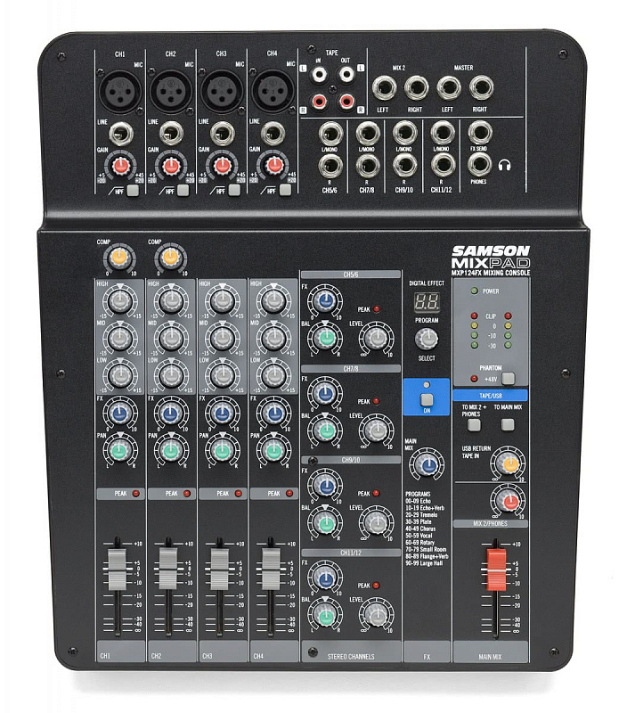 Фото SAMSON MixPad MXP124FX