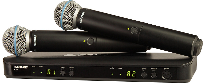 Фото Радиосистема SHURE BLX288E/B58