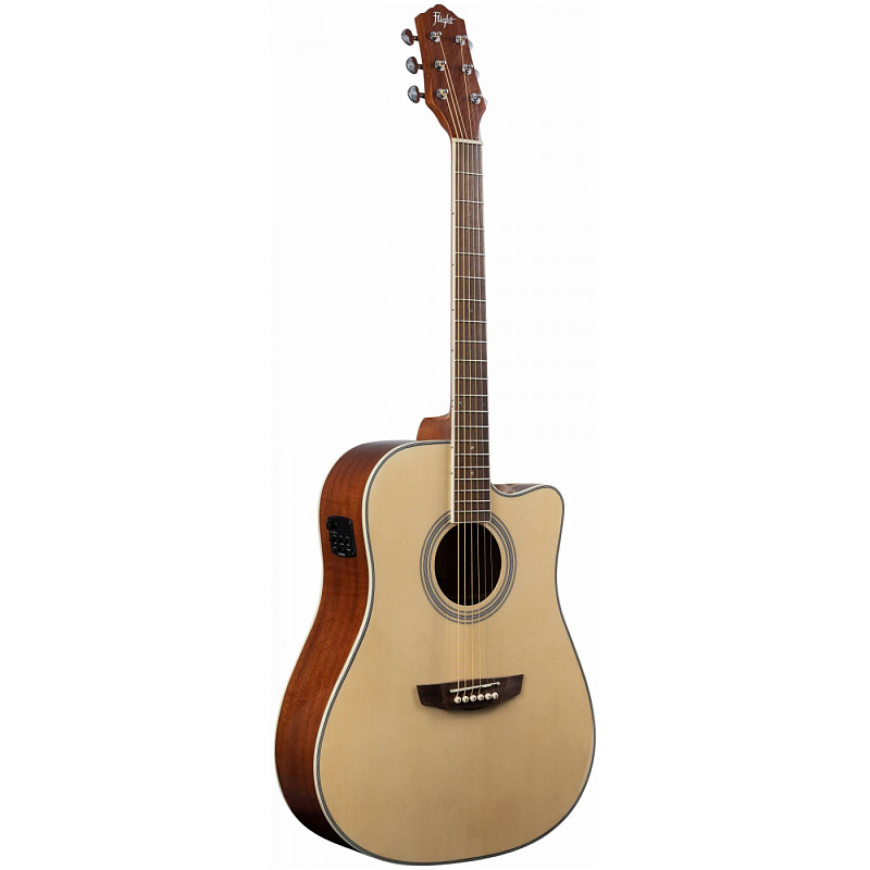 Фото Электроакустическая гитара FLIGHT AD-200 CEQ NA