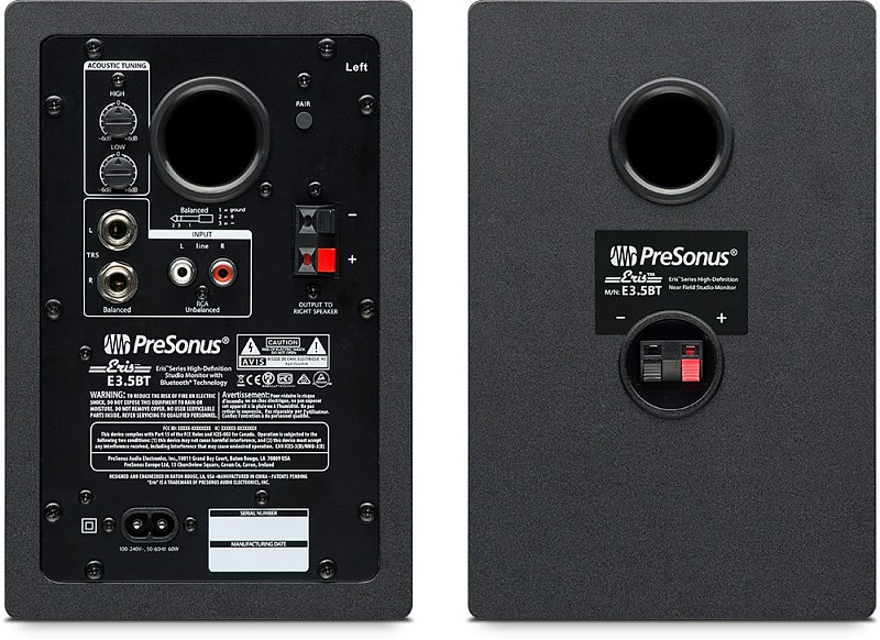 Фото PreSonus Eris E3.5 BT 