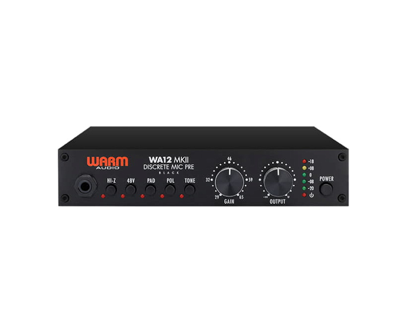 Фото Микрофонный предусилитель WARM AUDIO WA12 MKII Black