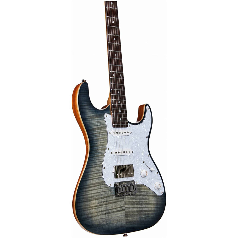 Фото Электрогитара KEIPRO KS-Deluxe-F S.S.H THBK + bag