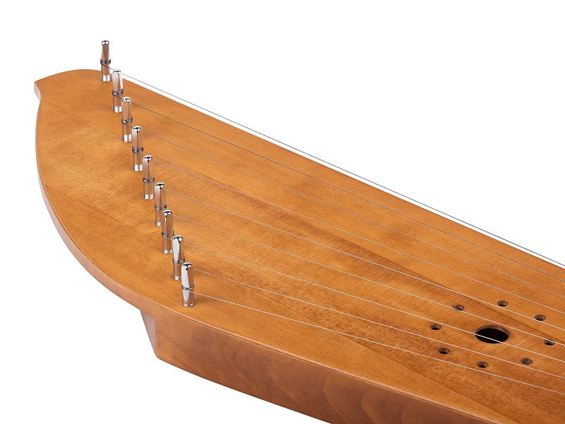Фото Гусли с хвостом цвет дуб Мир гуслей MG-T9OA