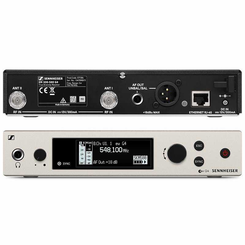Фото Беспроводная микрофонная система Sennheiser 508412 (509783) EW 500 G4-965-AW+