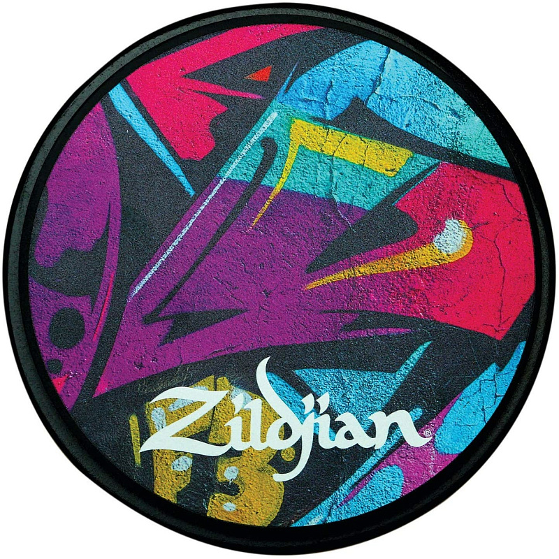Фото Тренировочный пэд 12' ZILDJIAN ZXPPGRA12 Grafitti Practice Pad 12In