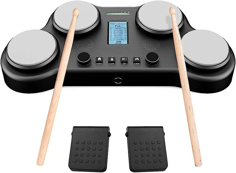 Фото Электронная ударная установка ROCKDALE Impulse Mini Black