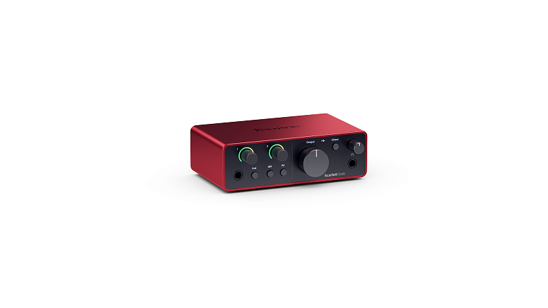 Фото Звуковая карта FOCUSRITE Scarlett Solo 4th Gen