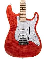 Электрогитара SQOE SEIB680 RD Set, комплект